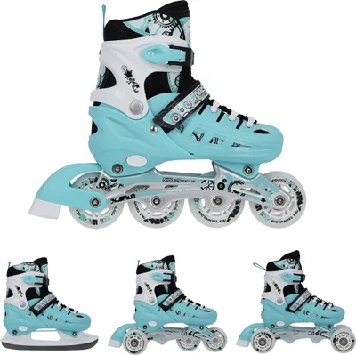 Produktbild von Nh10905 4In1 Mint Grösse L(39-42) Inliner/Schlittschuhe Nils Extreme