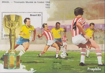 Produktbild von Briefmarken Brasilien 1983 Mi Block59 (kompl.Ausg.) postfrisch Briefmarkenausstellung