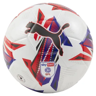 Produktbild von Puma Fußball Orbita 3 Sky Bet EFL 24/25 - Größe 5 - weiß rot blau