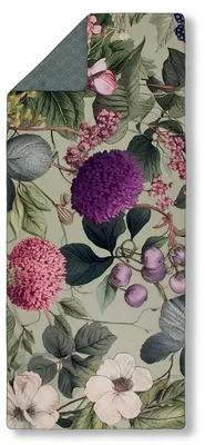 Produktbild von Sports towel  Descanso 75x180 cm - flowers & leaves