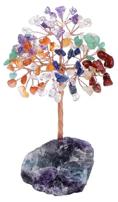 Produktbild von Solidchoice – Kristall-Bonsai mit 7 Chakren für Feng Shui und Dekoration