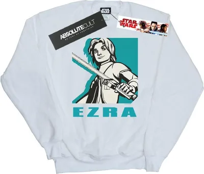 Produktbild von Star Wars - "Rebels Ezra" Sweatshirt für Herren BI46786 (S) (Weiß)