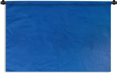 Produktbild von MuchoWow® Wandteppich Wandbehang Wand - Farbe - Blau 90x60 cm Tapisserie Dekoration Wandtuch - Wandskulpturen - Bildteppich