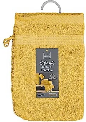 Produktbild von 2-Pack 100% Baumwolle Waschtücher - 15 x 21 cm