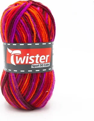 Produktbild von 50 Gramm Twister Sport 50 Color 09 Pink Rot