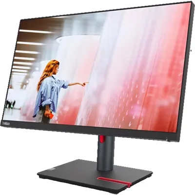 Produktbild von Lenovo ThinkVision P24q-30, 60,5 cm (23.8"), 2560 x 1440 Pixel, Quad HD, LED, 6 ms, Schwarz