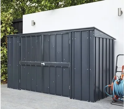 Produktbild von Globel Gerätehaus "Tonnen-Depot Easy" 7x3 - 3bins