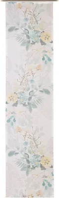 Produktbild von Ambiente Trendlife Celine Schiebevorhang 60x245cm Farbe aqua