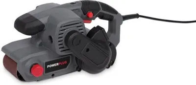 Produktbild von Powerplus POWE40040, Bandschleifmaschine, Schwarz, Grau, 380 m/min, 106 dB, AC, 2 m