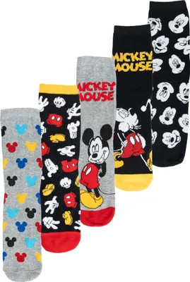 Produktbild von Disney Mickey Mouse Socken für Herren - Männer Sneaker Strümpfe 40-45 (5er Pack), Größe:40-45