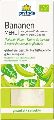 Produktbild von Govinda 100% grünes Bananenmehl glutenfrei (1 x 350 g)