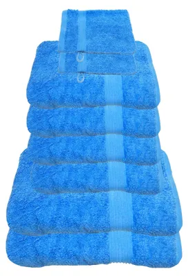 Produktbild von Julie Julsen Handtuch Set Himmelblau,Set:8 tlg. 2 Bade- 4 Handtücher + gratis 2 Waschhand..
