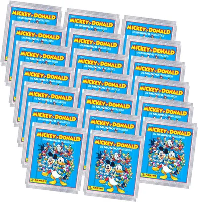 Produktbild von Panini Mickey & Donald Sticker - Fantastische Welt Sammelsticker (2025) - 20 Tüten
