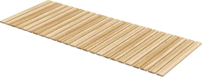 Produktbild von Outsunny 120 cm záhradný chodník Rolovací chodník Záhradný schod odolný voči poveternostným vplyvom Drevený schod z jedľového dreva