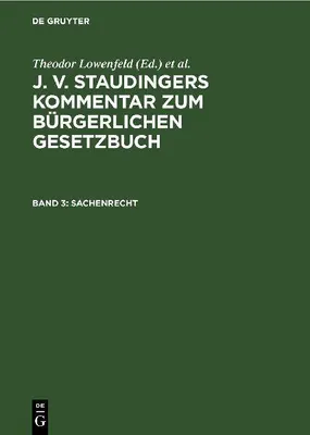 Produktbild von Sachenrecht