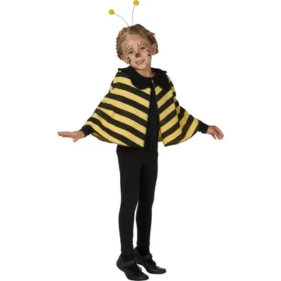 Produktbild von Mottoland Faschingskostüm Bienen Cape, Größe 104, Farbe original