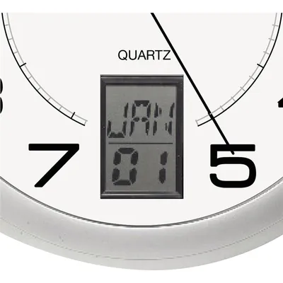 Produktbild von Unilux Instinct, AA, 1,5 V, Edelstahl, Transparent, Edelstahl, Glas, 45 mm