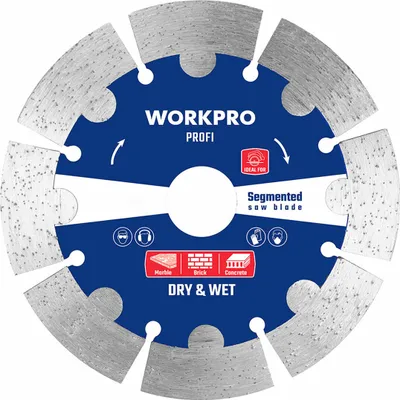 Produktbild von Diamanttrennscheibe Workpro Profi