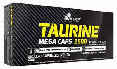Image de Taurine mega caps 1500 (120 caps)