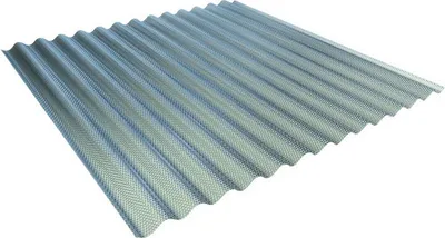 Produktbild von PVC Wellplatte Sinus 76/18 PRISMA Wabenstruktur anthrazit 6000 mm x 900 mm x 2,5 mm