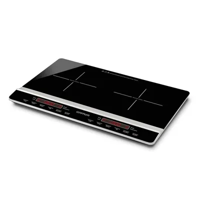Produktbild von G3 Ferrari Dinamiko Duo, Schwarz, Arbeitsplatte, 56 cm, Zonen-Induktionskochfeld, 2 Zone(n), 2 Zone(n)