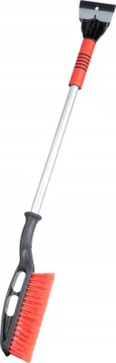 Zdjęcie produktu dla Szczotka zmiotka skrobaczka do szyb śniegu lodu długa 89cm AMIO-04149