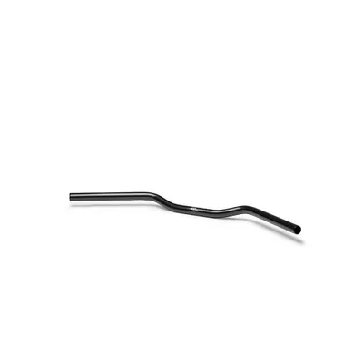 Produktbild von LSL Lenker S1 CLUBMAN, 7/8 Zoll, 22,2mm Durchmesser, Stahl, Farbe SchwarzBreite 695mm, Höhe 42mm, Tiefe 130mm, Wandstärke 2mm, Klemmbereich 115mm, Griffrohrlänge 210mm, Rändelbreite 86mm