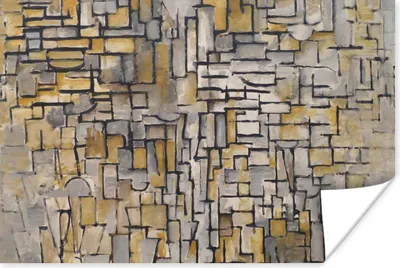 Produktbild von MuchoWow® Poster Mondrian - Kunst - Alte Meister 60x40 cm - Schlafzimmerdekoration