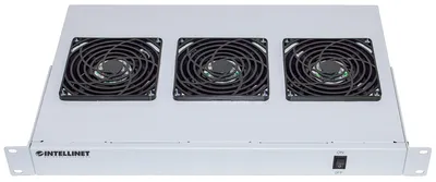 Obrázek produktu pro Intellinet 712378, Ventilátorový rámeček, 195,4 m³/h, Šedá, 3 kg