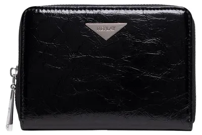 Image de REPLAY porte-monnaie Zip Around Wallet Black noir