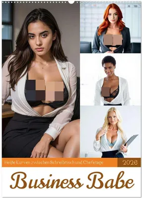 Produktbild von Business Babe (Wandkalender 2026 DIN A2 hoch), CALVENDO Monatskalender