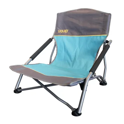 Produktbild von Faltbarer Strandstuhl mit breiten Standfüßen, 120KG Traglast Uquip 244005