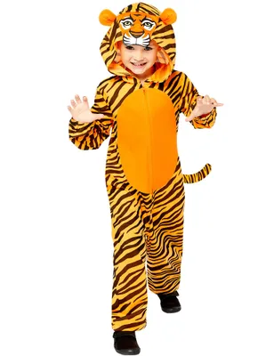 Produktbild von Karneval Tiger Onesie 10-12 Jahre