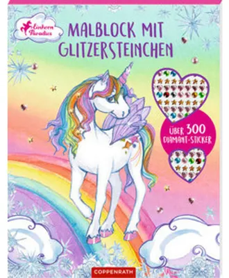 Produktbild von Malblock mit Glitzersteinchen