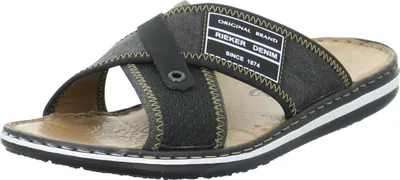 Immagine prodotto di Rieker scarpe da uomo pantofole muli nero tempo libero, numero di scarpe: 42 EU