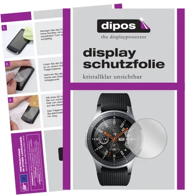 Produktbild von 6x Schutzfolie für Samsung Galaxy Watch 42mm klar Displayschutzfolie Display