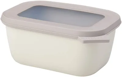 Produktbild von Mepal 6 Stück multischüssel cirqula rechteckig 750 ml - nordic white 106253032500