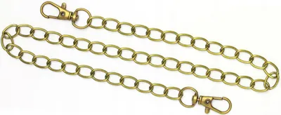 Image de Chaînes de sac en métal avec mousquetons, 40 cm
