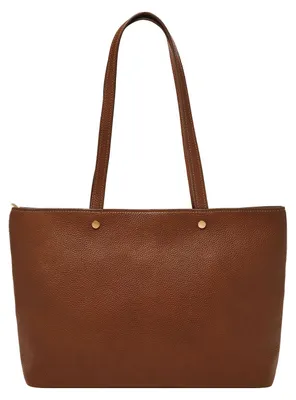 Produktbild von FOSSIL Schultertasche Jessie Top Zip Tote Brown hellbraun
