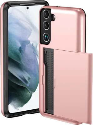 Produktbild von imoshion Backcover mit Kartenfach Samsung Galaxy S22 - Rosé gold