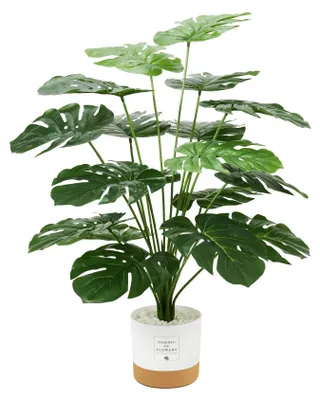 Obrázek produktu pro Umělá palma vysoká 66 cm s květináčem