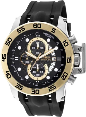 Obrázok produktu pre Invicta I-Force 19253 Pánske Hodinky - Quartz Hnací Mechanizmus - Nerezová Oceľ s Čiernym Ciferníkom - 51 mm