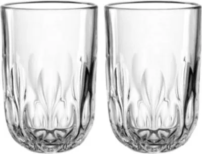 Obrázok produktu pre LEONARDO 055189, Priehľadná, Sklo, Kolo, 2 kusov, 390 ml, 80 mm
