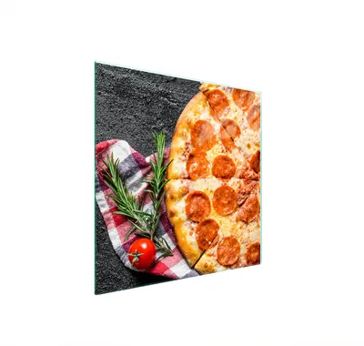 Produktbild von Glas-Schutzplatte Für Herd 50X52 Pizza