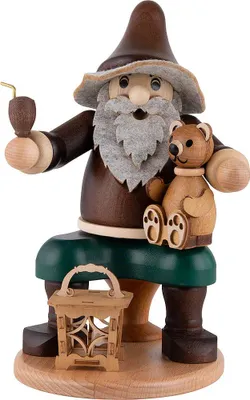 Produktbild von Wichtel (23cm) Räuchermann von Zeidler Holzkunst
