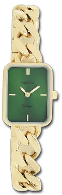 Productafbeelding van Oozoo dameshorloge, Vintage serie, gouden metalen band, quartz, analoog, model D3UOC20364