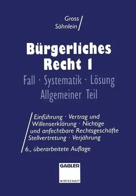 Zdjęcie produktu dla Bürgerliches Recht I