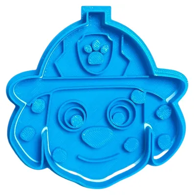 Ausstechformen, blau, Zinn, 7x8x1,5 cm, 35 g