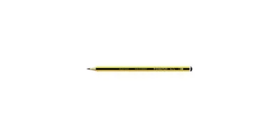 Produktbild von Staedtler Noris, B, Schwarz, Gelb, PEFC, 2 mm, 12 Stück(e), Deutschland