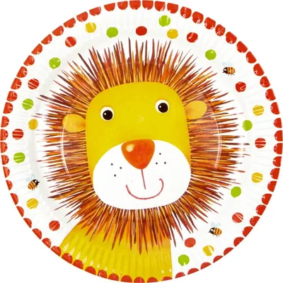 Produktbild von Spiegelburg Partyteller Freche Rasselbande (8 St.)